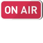 Radio On Air SVG Icon